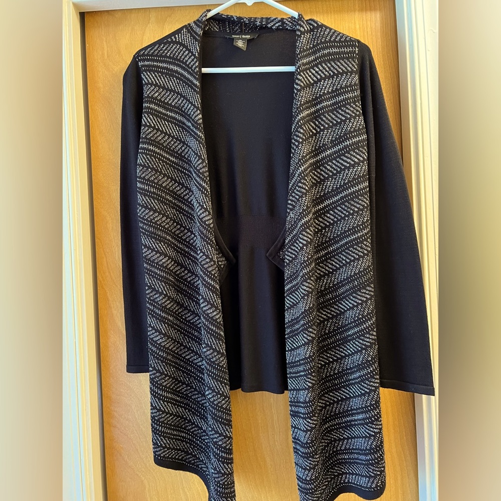 WHBM open cardigan